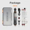 Worx 8V Rotary Tool WX106 Cordless Mini Drill Engraving Grinding Polishing Machine USB Charger Variable Speed Power Tools Set 6