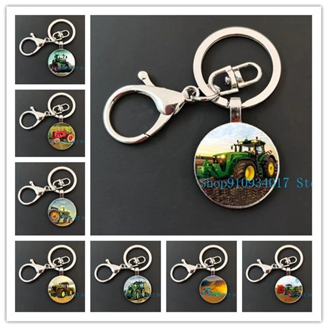 John Deere Trademark Key Ring