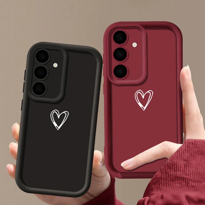 Sleek TPU Phone Case - Simple Love Series