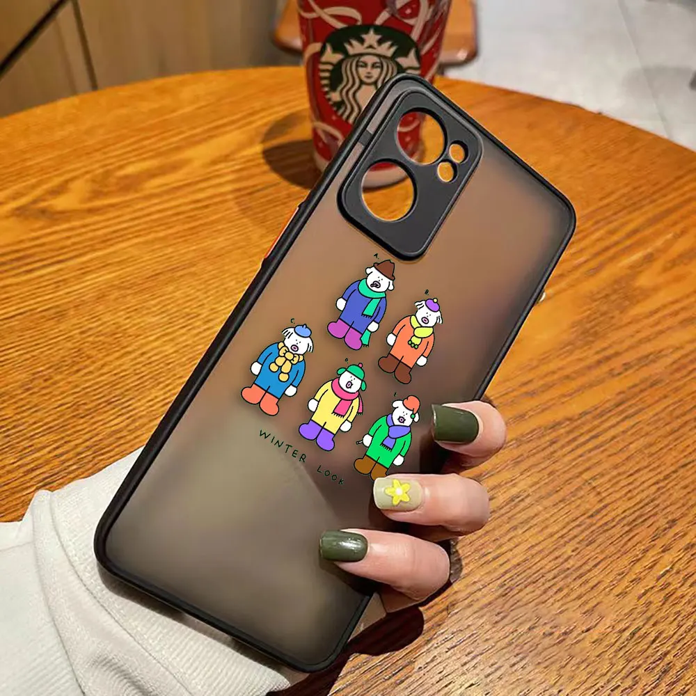 thumbnail image 1 of Funda mate de teléfono para OPPO RENO 8 8T 7Z 7 6Z 6 5 4 PRO PLUS 4G 5G Edge Funda Coque Capa Funda carcasa cerdo blanco dibujos animados de conejo, 1 of 5