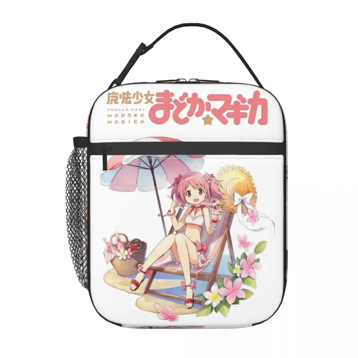 Insulated Lunch Bags Mahou Shoujo Madoka Accessories Puella Magi Madoka Magica Storage Food Box New Cooler Thermal Lunch Box
