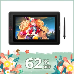 XPPen Artist 13.3Pro Graphic Drawing Tablet Monitor 13.3 Inches 123%sRGB Pen display Monitor with 60 Tilt 1 Roller Wheel