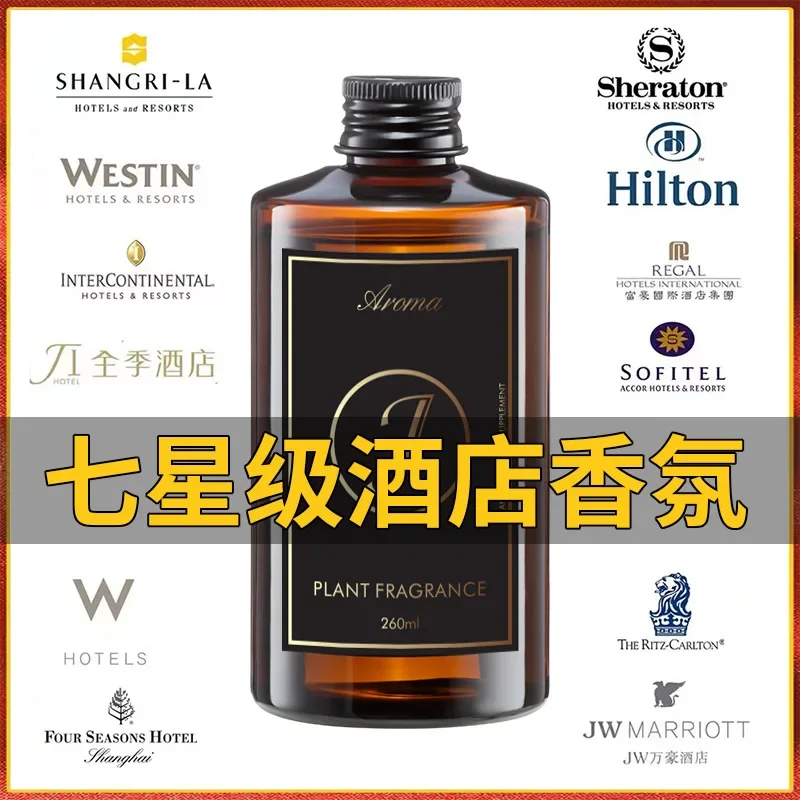 250ml Reed Diffuser Refill, Terre d'Hermes Shangri-La Hilton Essential Oil for Aroma Diffuser Aromatherapy Machine