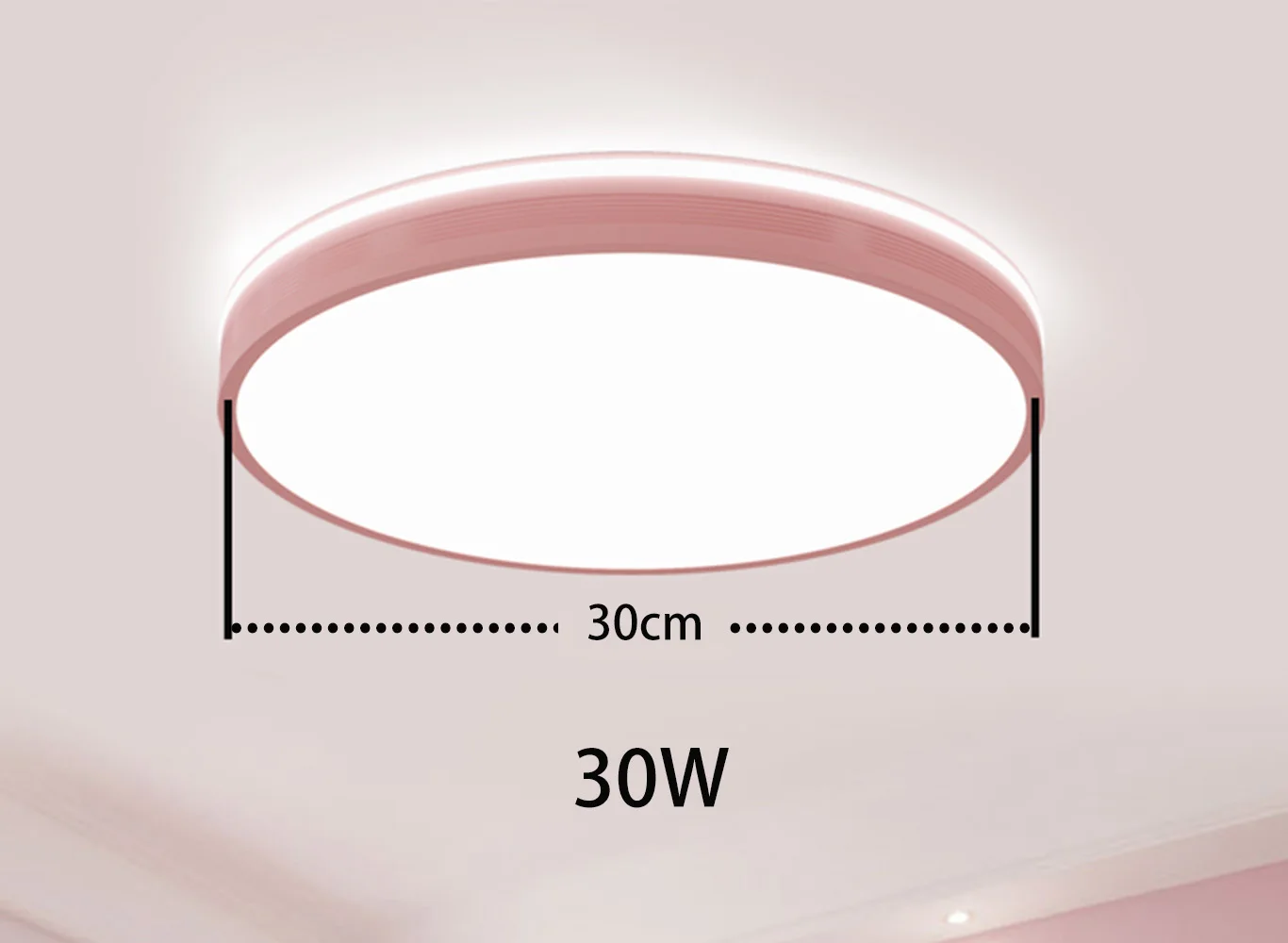 Pink (30CM 30W)