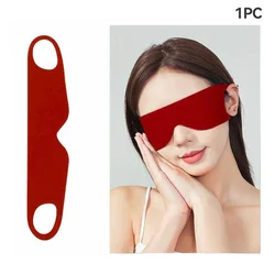 Luxurious Cotton Sleep Mask | Ultimate Comfort Eye Mask for Travel & Relaxation (Wine red)