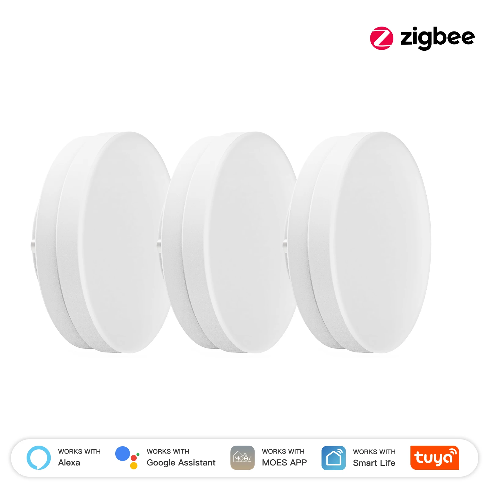 لمبة LED ذكية ZigBee RGB 6W تعمل مع أليكسا وجوجل ه...