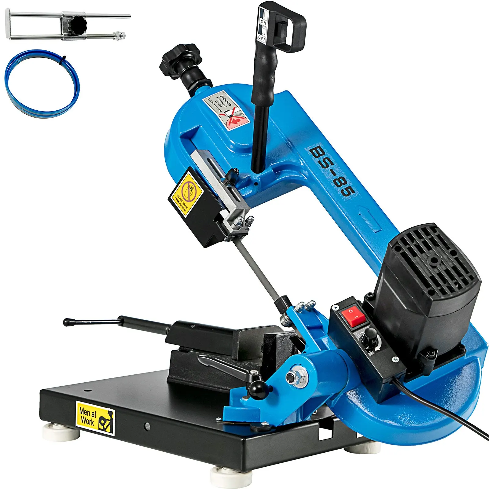 BS 85 tezgah st ta nabilir Metal erit testere 1KW bant testere kesme ah 