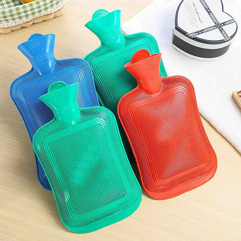 Water-filling Rubber Hot-water Bags Classic Style Winter Warming Product Hand Feet Warmer For Home Wholesale Random Color