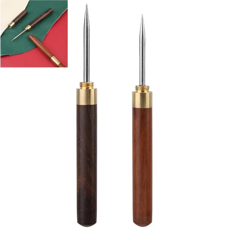 MIUSIE Leather Sewing Awl Stitching Tool Punching Leather Hole Puncher For Handmade Tent Shoes Repairing