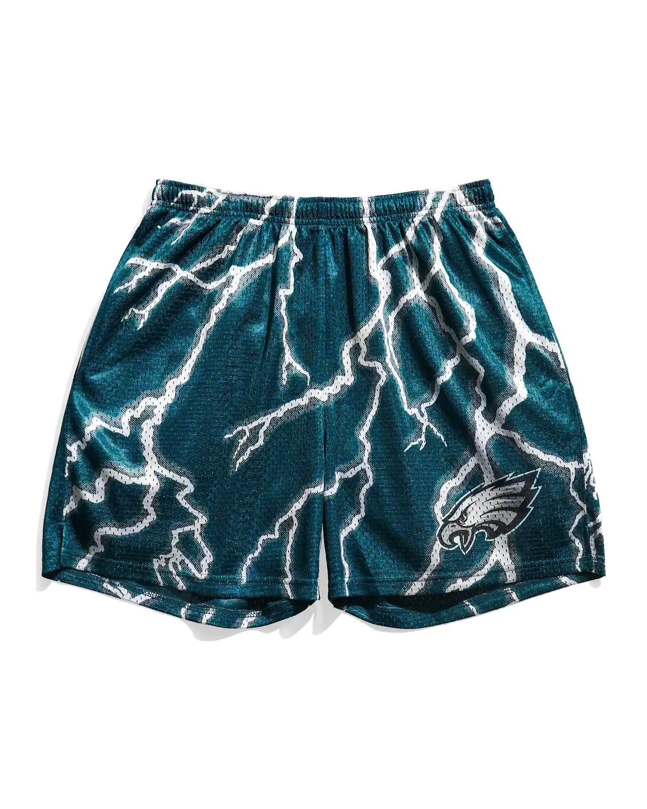 Summer American Football Sports Shorts Men Women Rugby Team Fans Shorts Breathable Fast Dry 3D Printed Lightning Eagle -