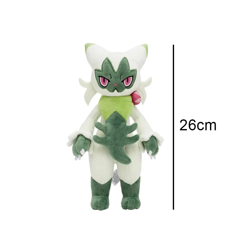 thumbnail image 1 of New Pokemon Plush Sprigatito Quaxly Fuecoco Meowscarada Peluche Doll Koraidon Miraidon Kawaii Stuffed Toy Cartoon Gift For Kids, 1 of 5