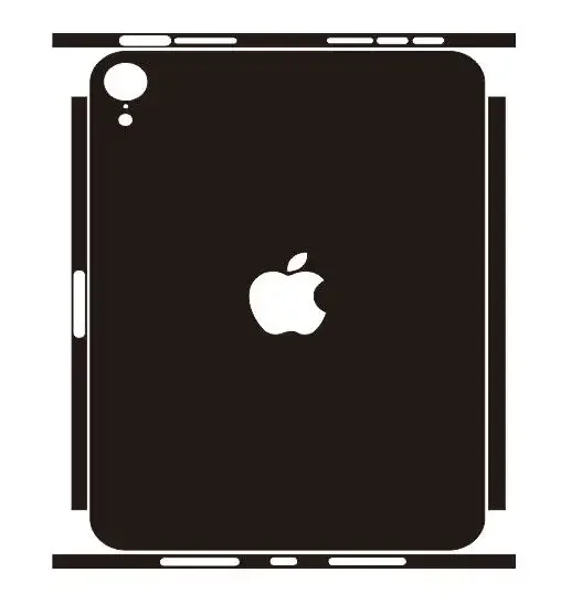 Pre-cut 1PCS Back+Side Skin Sticker Cover Case Protection Film For iPad Mini 6 8.3" iPad Pro 13 11 Air 6