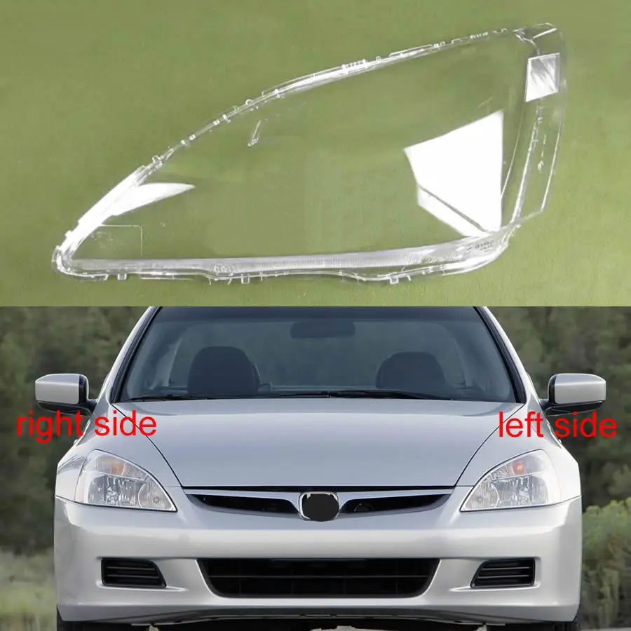 

Front Headlight Cover Transparent Lampshade Lens Headlamp Shell for Honda Accord Seven Generation 2.4 2003 2004 2005 2006 2007