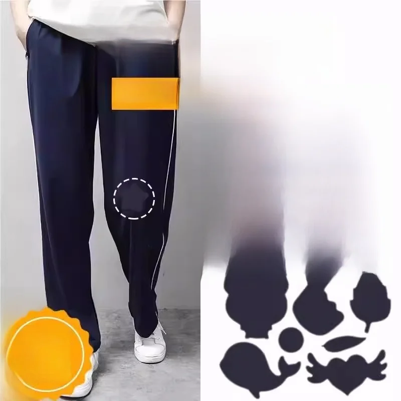 무봉제 학교 교복 패치 어린이용 DIY 무릎 보수 스티커 바느질 필요 없음 투..