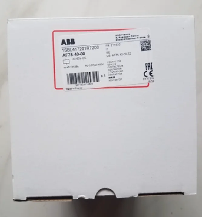 

1PC NEW ABB Contactor AF75-40-00 20-60 VDC Free shipping
