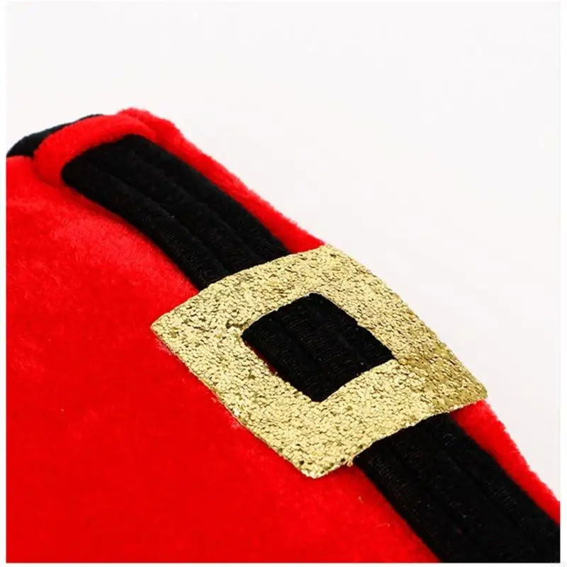 Christmas Santa Elf Pants Hat Lovely Headwear for Memorable & JoyfulParties L5BE
