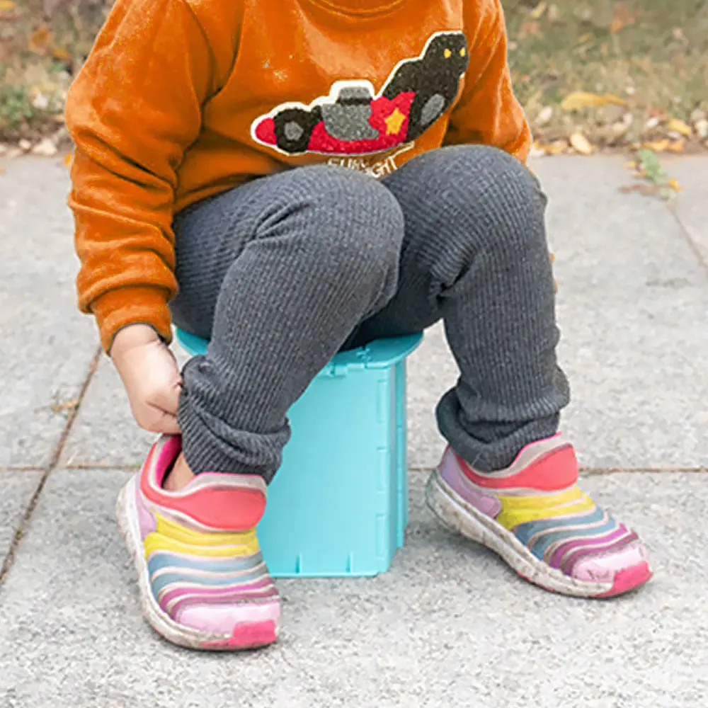 Travel Toilet for Toddler Kid Portable Foldable Toilet For Car, Apply to Seat Emergency Toilet for Car, Camping, Outdoor, Indoor