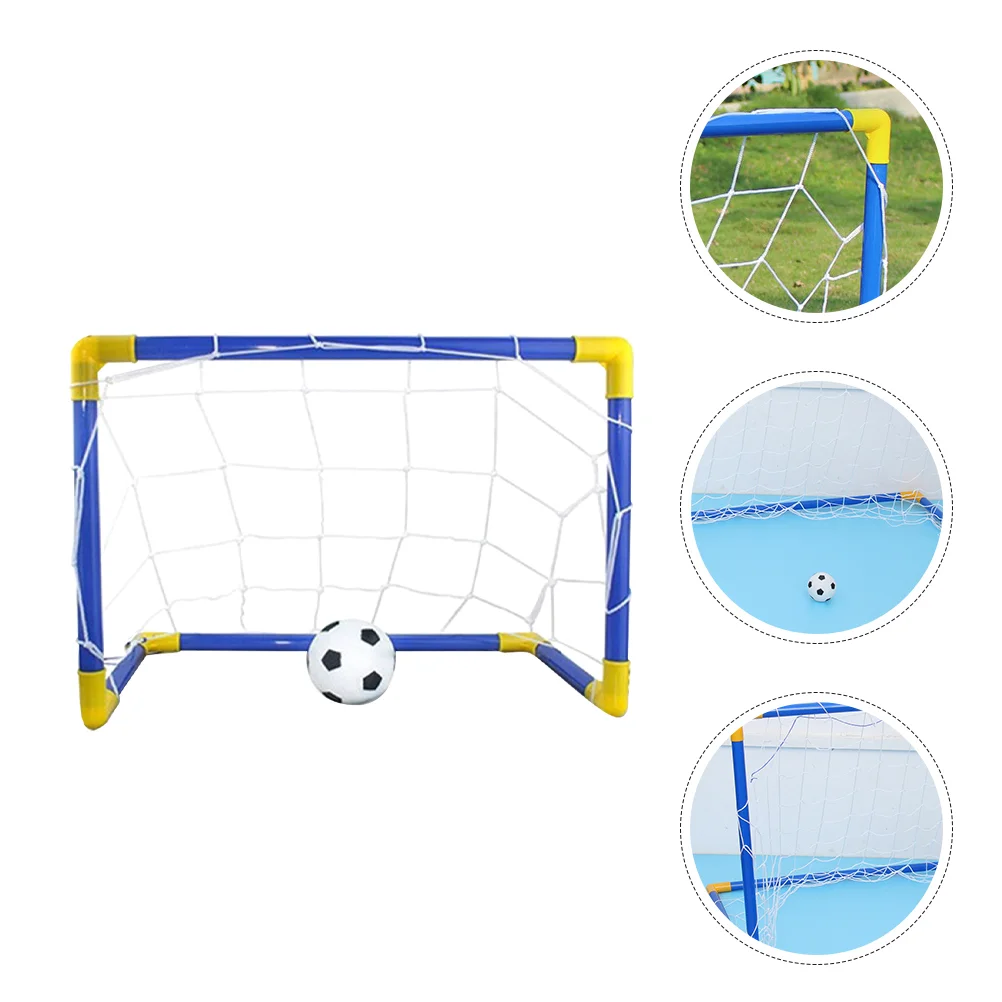 

Children's Football Goal Net Frame Foldable Indoor and Outdoor Sports Toys Soccer Portable Goals Training Small Plastic Nets