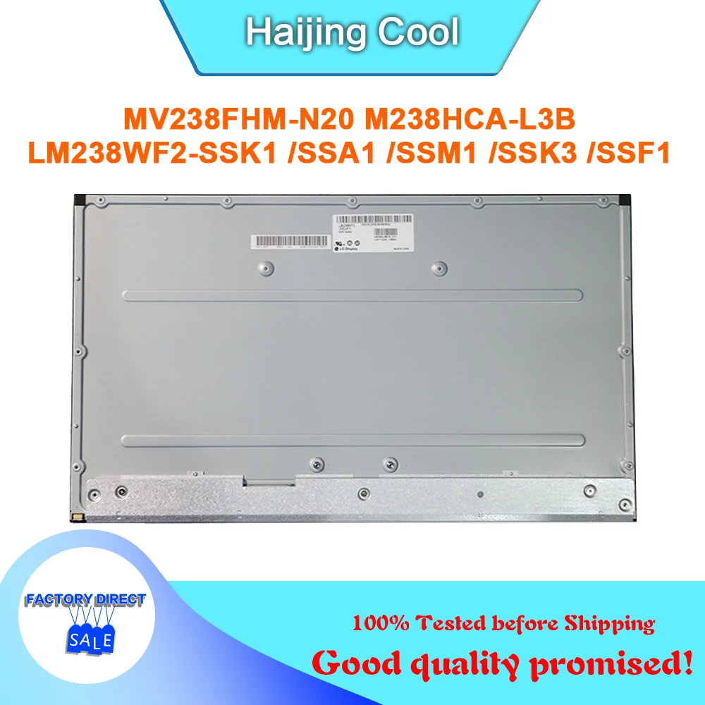 Original 23.8 Tela Lcd Mv238fhm-n20 Lm238wf2 Ssk1 Lm238wf2-ssk3 Lm238wf2 Ssm1 m2 a1 Ssn1 Lm238wf2-ssr2 Lm238wf2 Ssr2 Novo