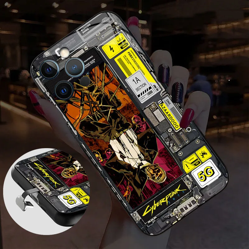 Phone Case Samsung S21 Ultra Led Case 2023 Best Seller Anime LED