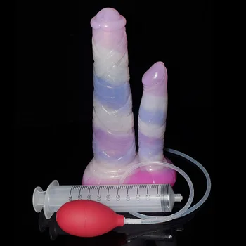 Rough Beast Ejaculating Orgasm Toy Dildo Horse Realistic Squirting Function Animal Penis With Suction Cup For Women Men Seajelly 6
