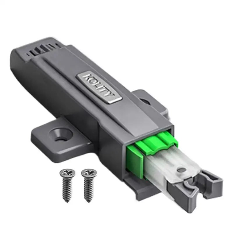 Push Latch Rebound Self-Locking Device Automatic Heavy Duty Cabinet Door Lock Multi-Purpose Self-Locking Bouncer for Cabinet