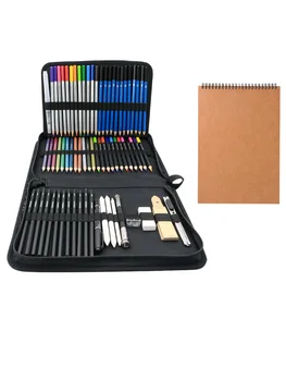 Bview Art Professional 71 Pieces Art Set Sketch Drawing Pencil Kit Pencil Sketching Charcoal Pencil Tools Set For Artist