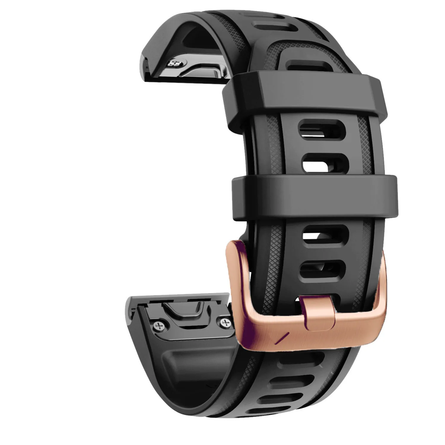Enhanced Silicone Quickfit Wristband Bracelet - 20mm Strap