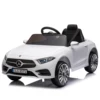 12V Kids Ride On Car w/ Parents Remote Control,Licensed Mercedes-Benz CLS 350 for Kids,Four Wheel Suspension,Power Display,Music 1