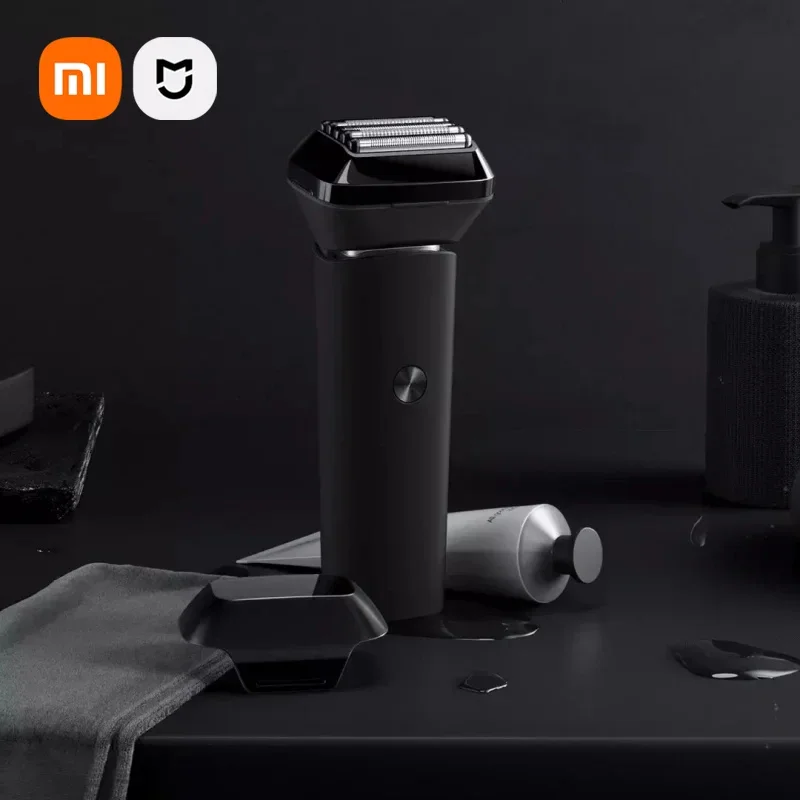 

Electric Shaver Reciprocating Five Blade Head Omnidirectional Floating Men Razor Portable Trimmer IPX7 Quick Charge