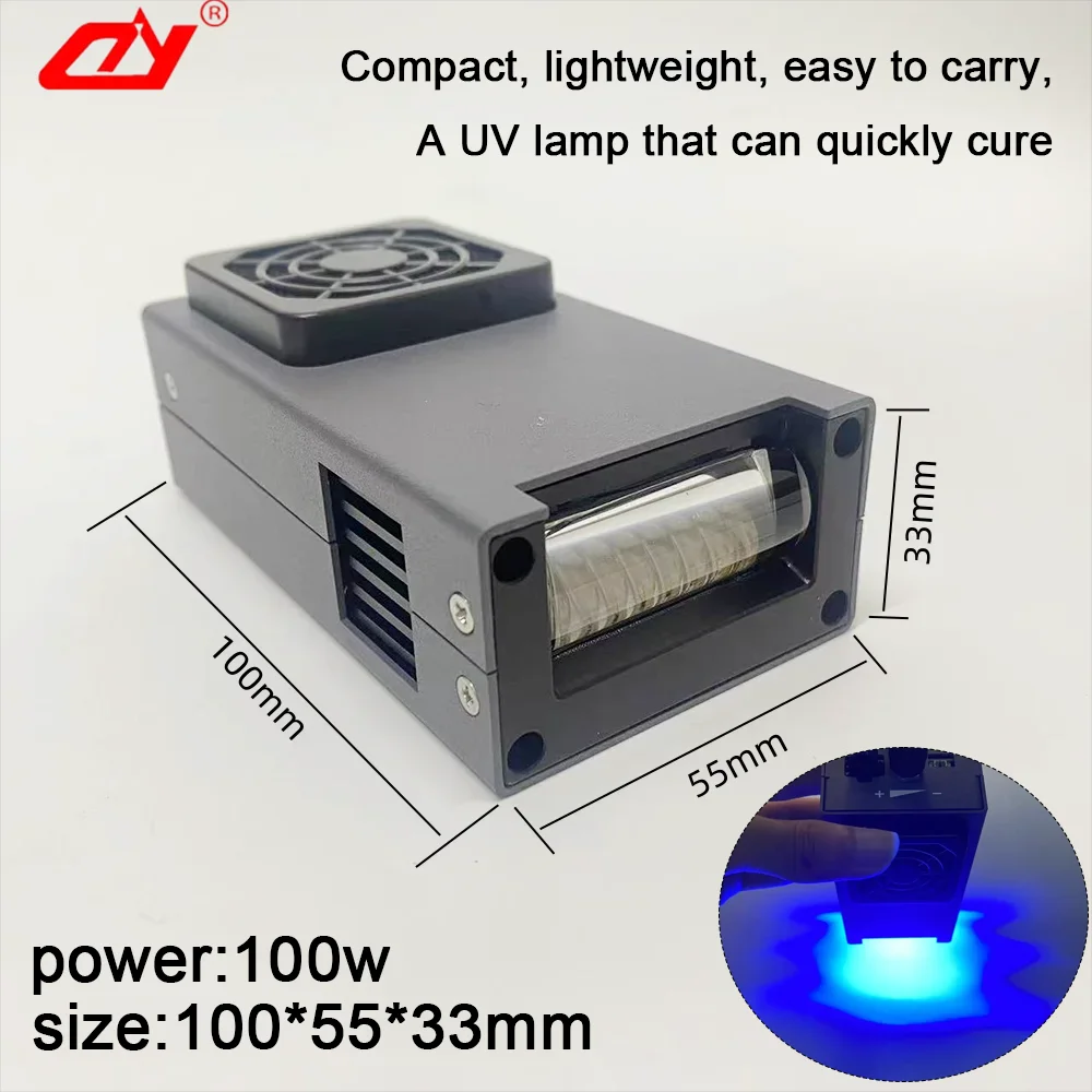 35*15 Fan Cooling UV LED Lamp For Nocai 6090 UV Flatbed Printer Epson XP600 TX800 DX5 DX7 Print 395nm G5 G6 Nozzle LED Light