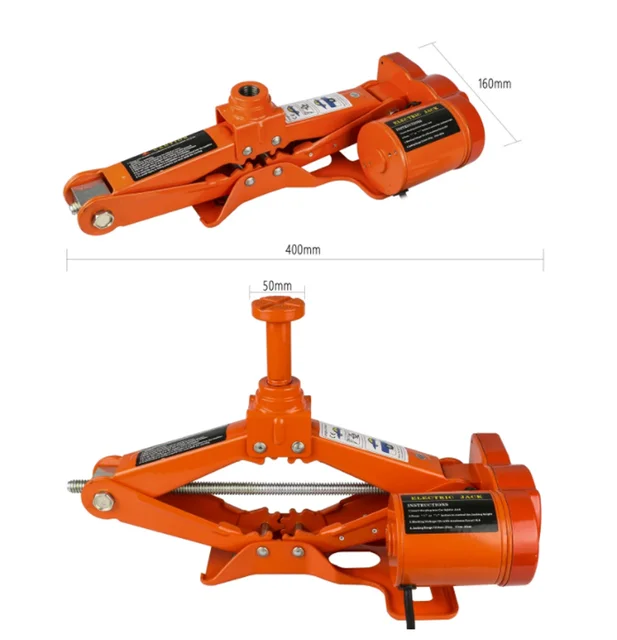  Jack de Voiture 12V, 3 Tonnes Cric Electrique de