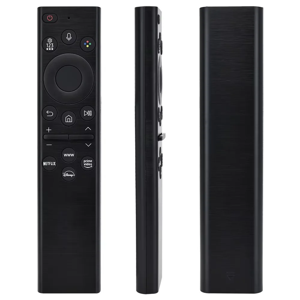 BN59-01385A 교체 음성 리모컨, 삼성 네오 QLED UHD HDR FHD 4K 8K 스마트 TV 2019-2022 (태양광 기능 없음)