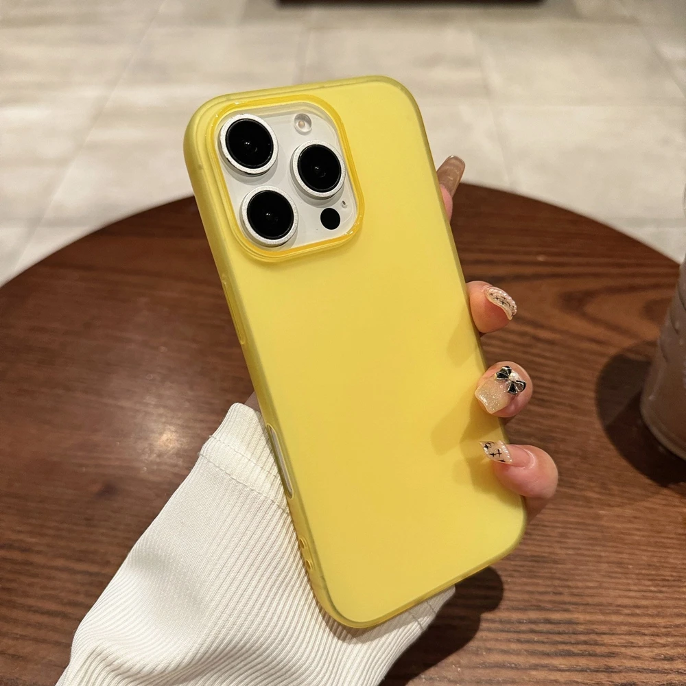 Luxury Slim Matte Frosted Shockproof Phone Case - Ultra Thin PP Back Cover