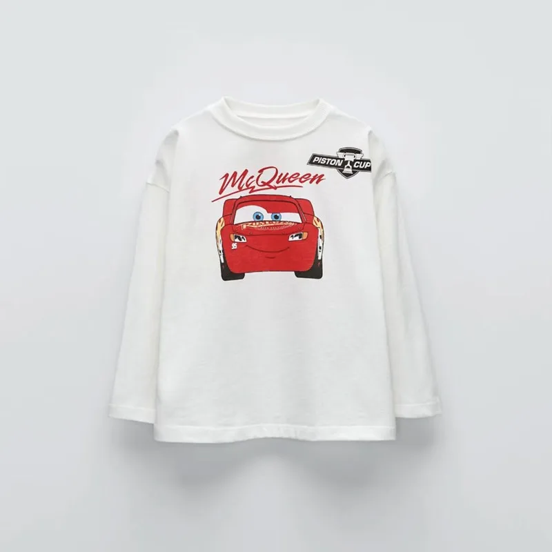 Popular Design Children Long Sleeve Tees Tops Autumn Loose Casual Baby Boys Base Shirt Crewneck Pullover T Shirts Kids Clothes 3