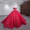 Quinceanera Dresses Ball Gown Flower Vestidos De 15 Años Red Sweetheart Flowers Beading DY9973 Evening Party Dress bar mitzvah 3
