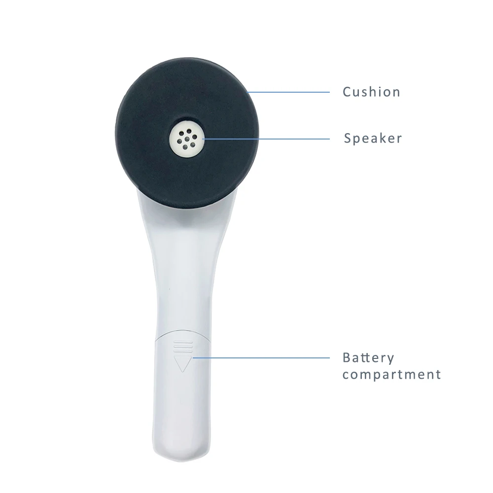 Mini AudiScan Portable Audiometer with audiocups Cushion Noise Reducing Hearing Test In Palm of Your Hand 4