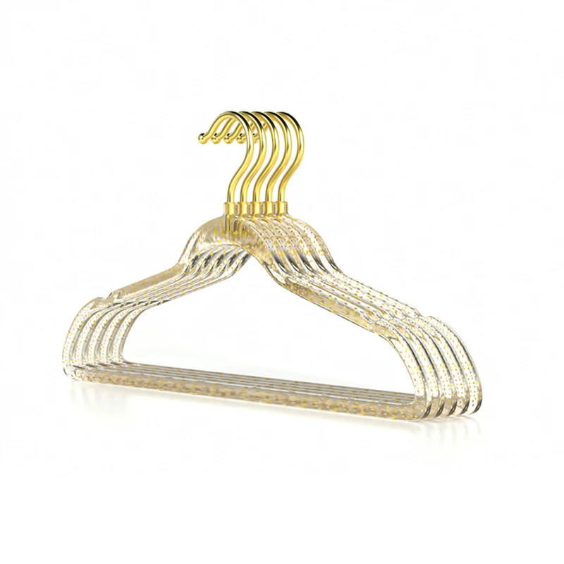 Transparent Coat Rack Light Luxury Non-Slip Space Saving