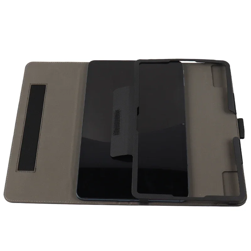 Cover In PU Pelle Per Blackview Tab18, 12 Pollici, Sottile E Leggera, Con Funzione Supporto, Nera