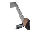 400-800mm Adjustable Dual Use V-notch Trowel and Square Notch Trowel for Fast and Equal Application of Adhesive on the Floor 2