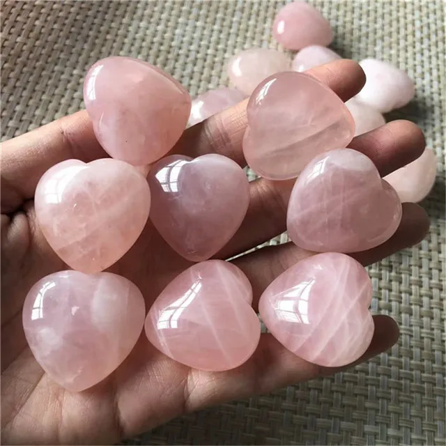 Natural Rose Quartz Heart Shaped Pink Crystal Beads Wholesale Carved Palm  Love Healing Gemstone Lover Gife Stone Crystal Beads Wholesale Heart Gems  Quartz Crystal Beads Wholesales Gift From Prettyrose, $0.99