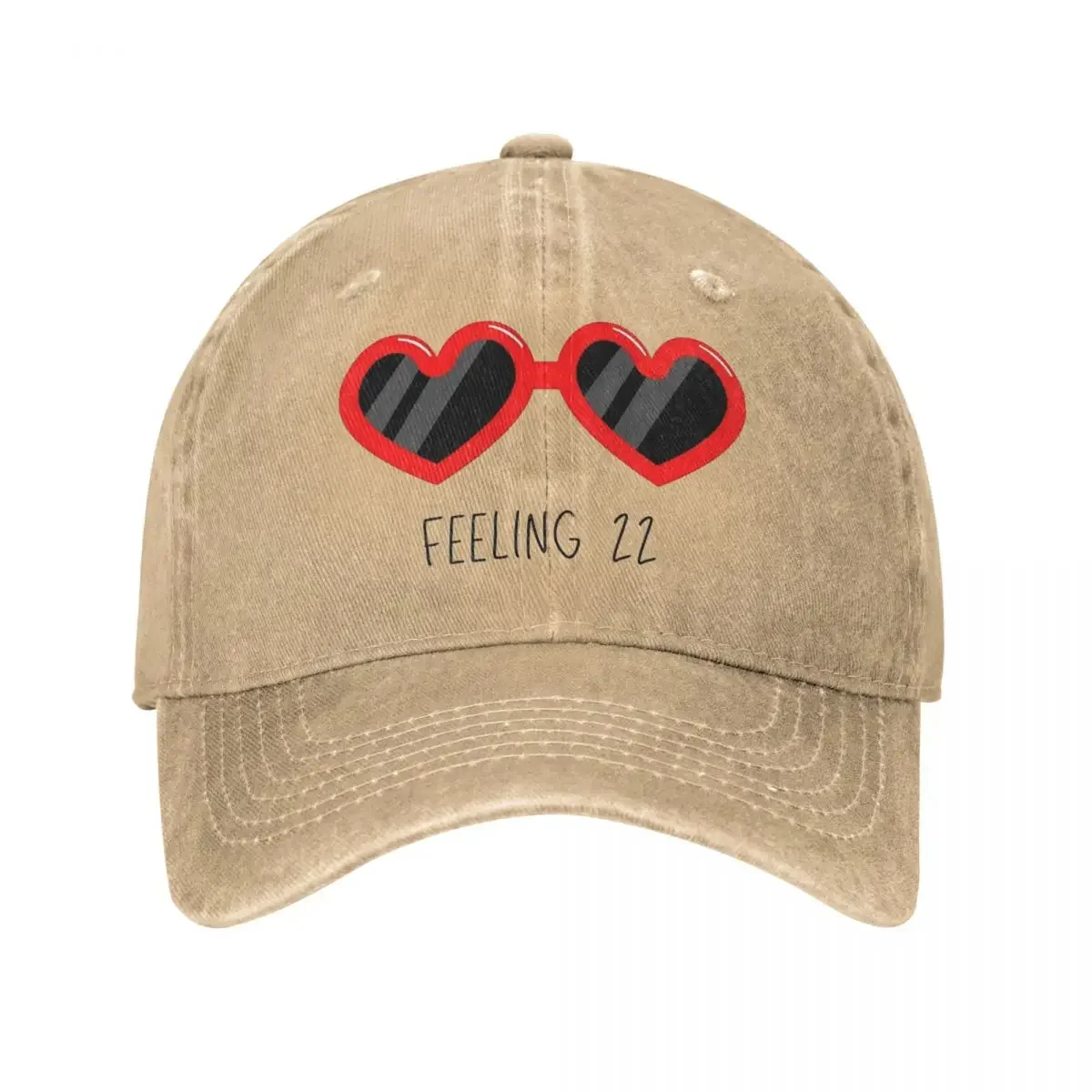 

Солнцезащитные очки I Am Feeling 22 Merch УНИСЕКС Стильные бейсболки I'm Feeling Twenty Two состаренная джинсовая стирка