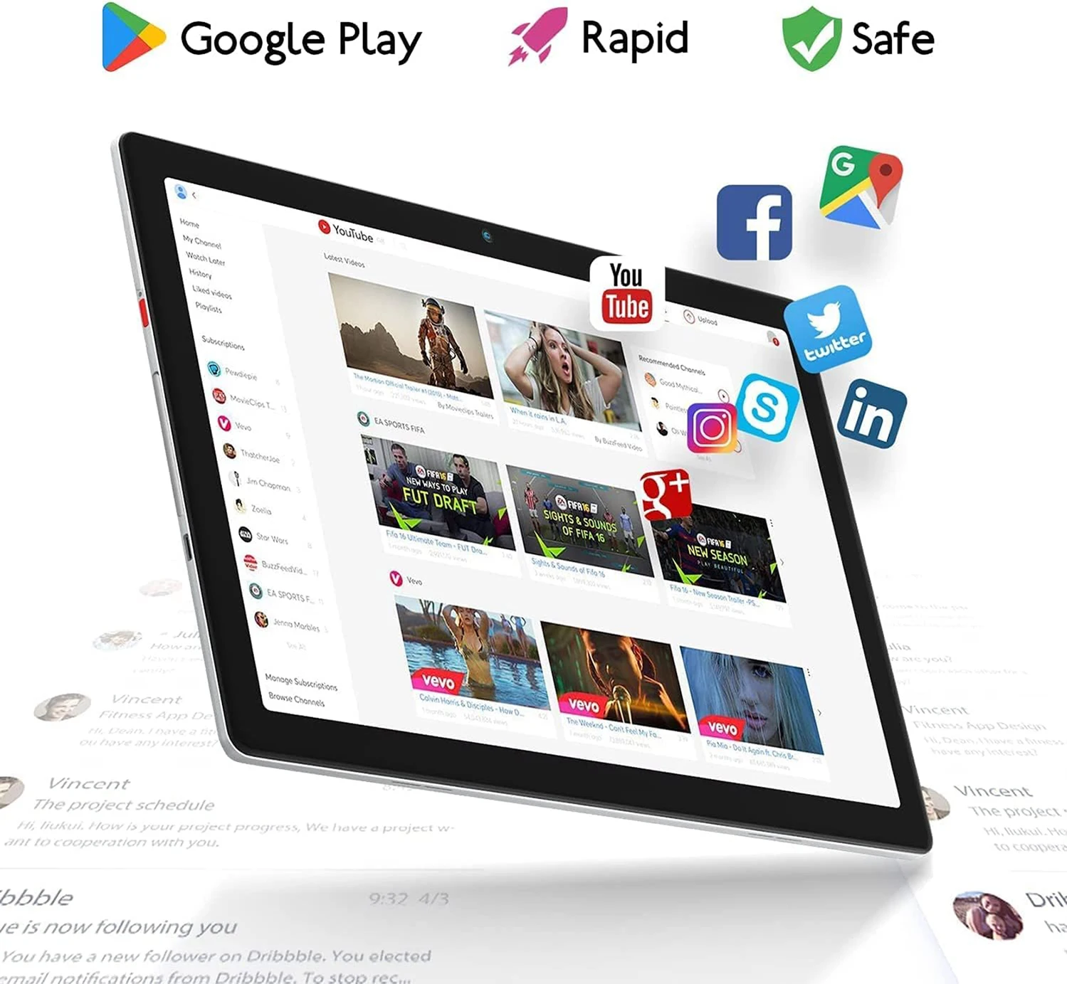  ھ IPS HD ġ ũ º, ȵ̵ 13 º, 10.1 ġ, 2 RAM, 64GB ROM, 5000mAh ͸