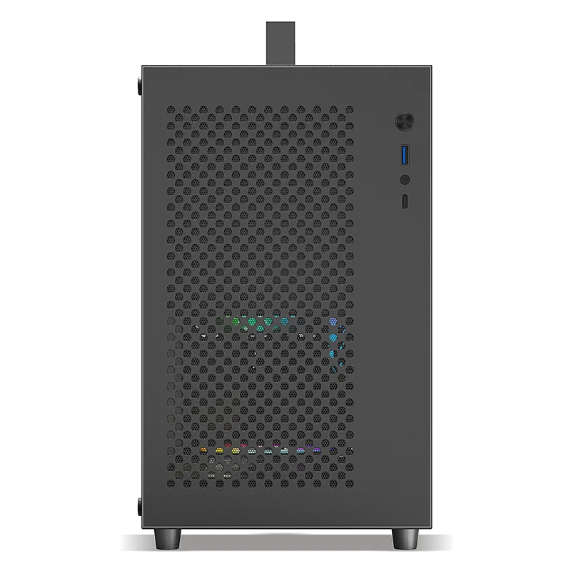 METALFISH S9 MATX Computer Case Gaming PC Chassis Support MATX/ITX/ATX PSU/240 Liquid Cooler/360mm GPU pc case pc chassis computer chassis frame