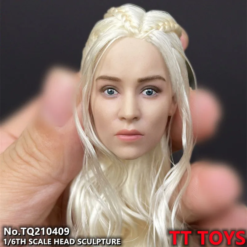 Детские игрушки, масштаб 1/6, солдат, изменилия, дракон, мать, Daenerys, пересадка волос, скульптура женской головы, улучшенная версия
