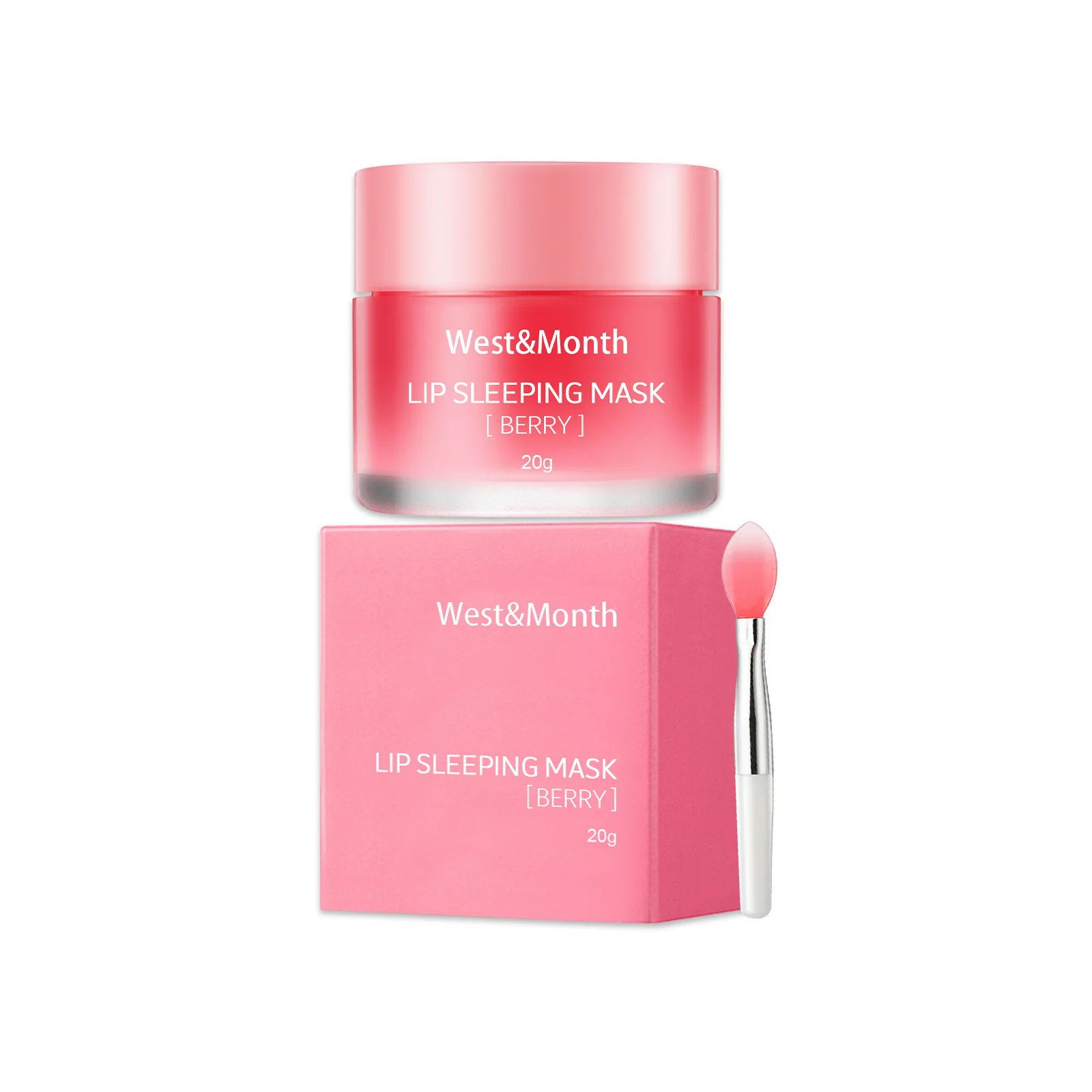 Lip Sleep Mask Moisturizing Nourish Repair Hydrated Fade Lip Lines Anti-cracking Day And Night Nourish Pink Lips Lippy Balm 4