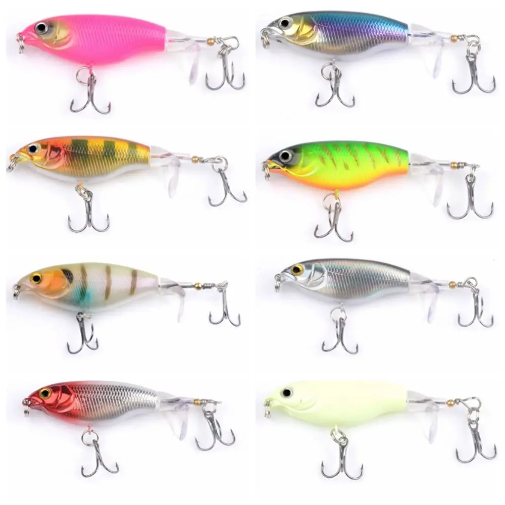 7.5Cm/6G Topwater Fishing Lure 9Cm/11G 3D Eyes Minnow Fishing Lure Luminescenza Artificiale Hard Fishing Bait Fishing
