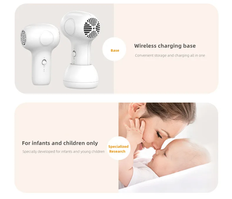 New Children's Hair Dryer Silent Zero Radiation Intelligent Constant Temperature