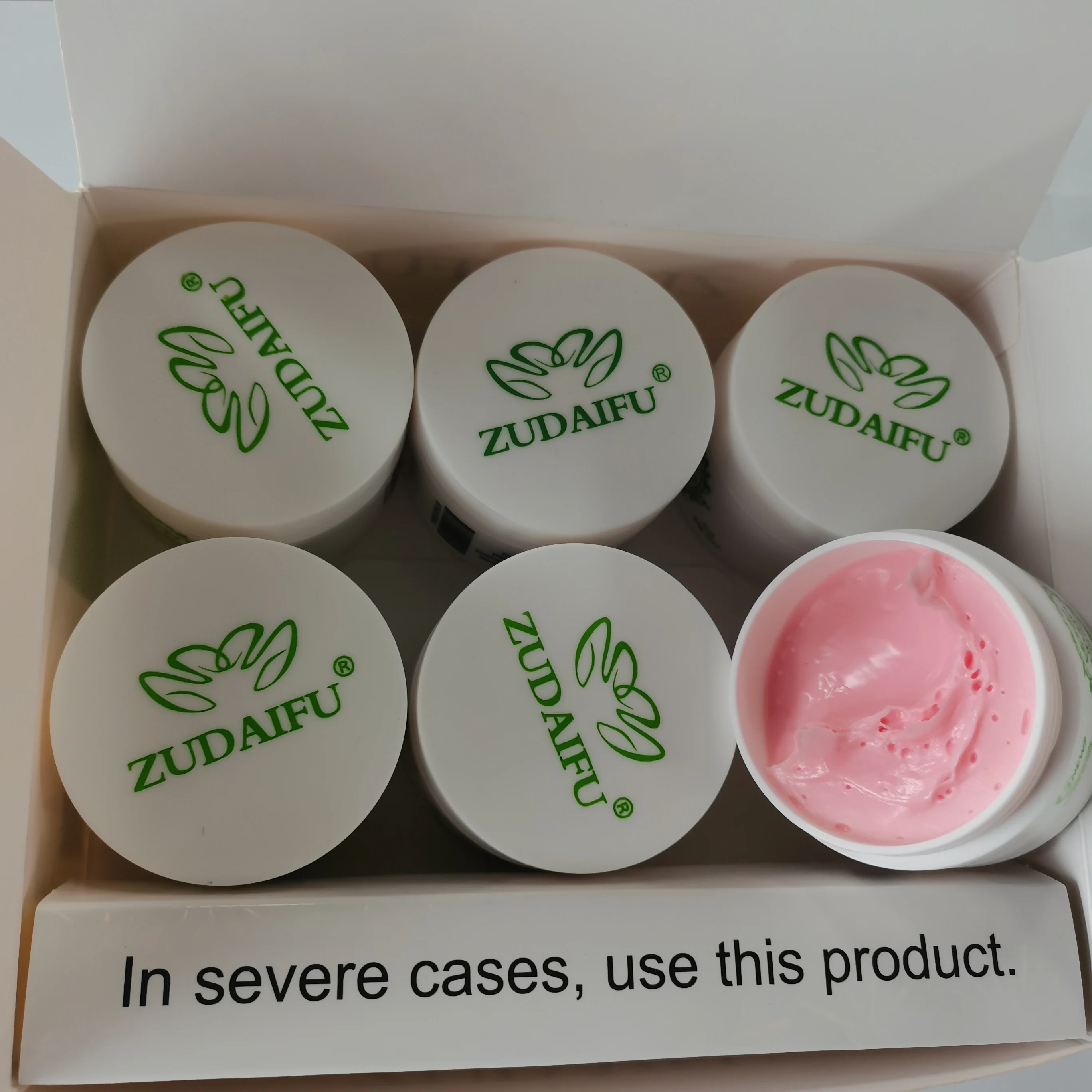 6pcs 30g+1pc 15g ZUDAIFU Cream 3rd New Skin Care Beauty Pink Body Cream Combination Set 3
