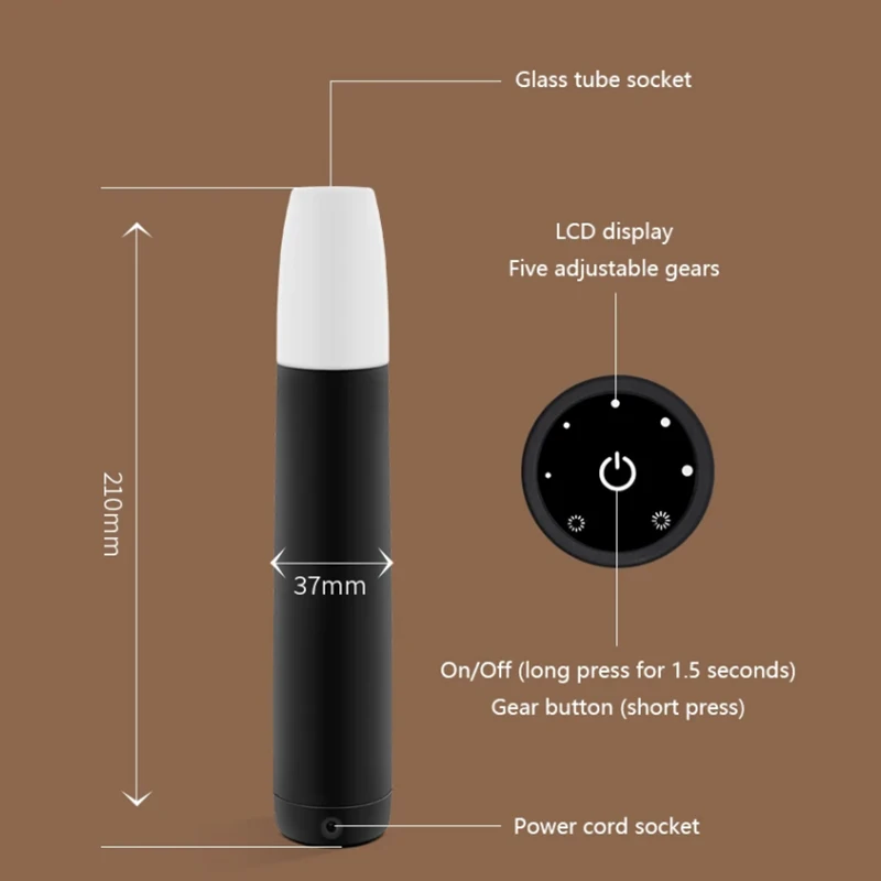 Quality Factory Face Care Other Home Use Beauty Equipment High Frequency Machine High Frequency Therapy Wand for Women